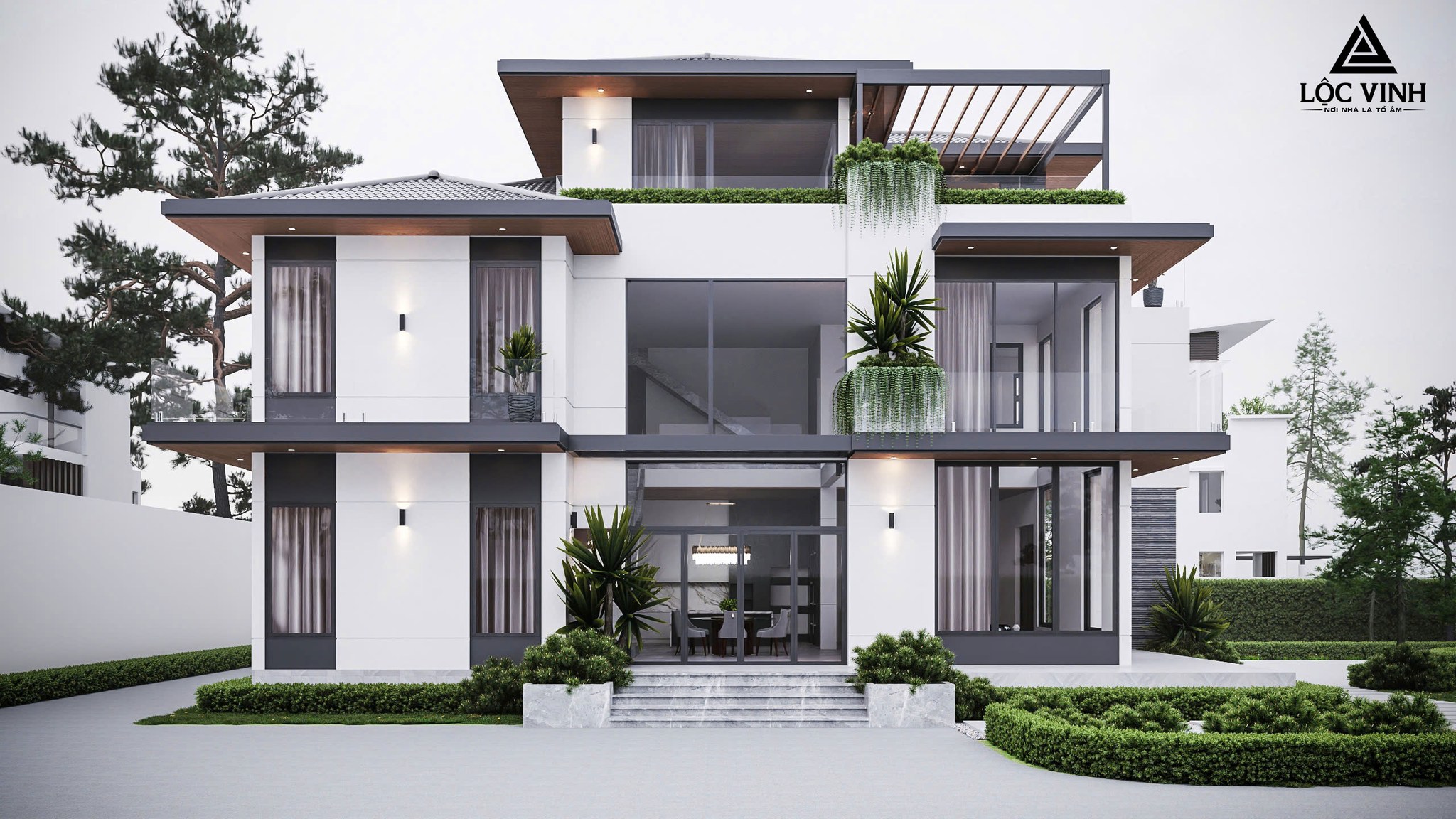 Các công trình nội thất Lộc Vinh thiết kế được khách hàng biết đến nhiều hơn