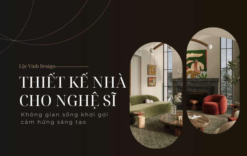 thiet ke nha cho nghe si