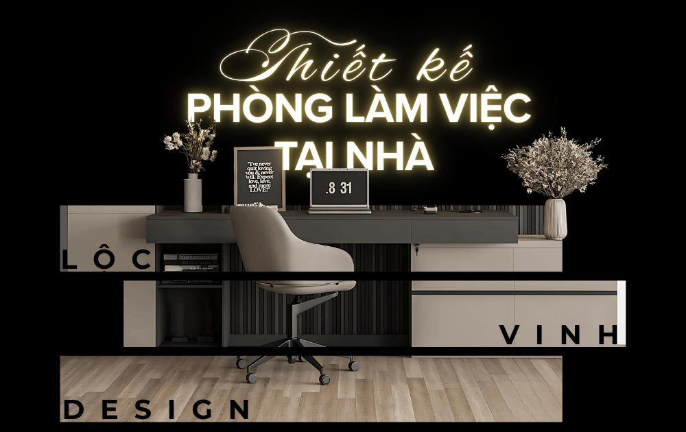 thiet ke phong lam viec tai nha